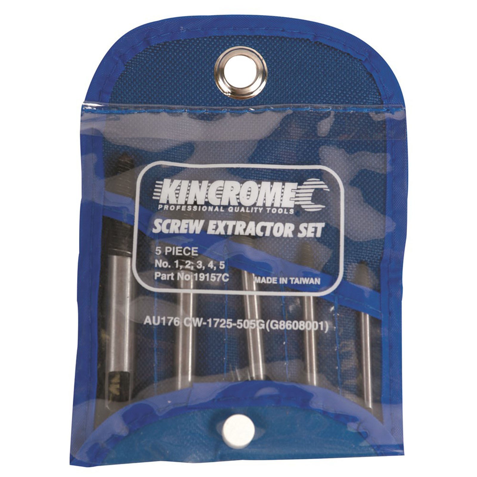 Screw Extractor Set 5 Piece - 19157C by Kincrome