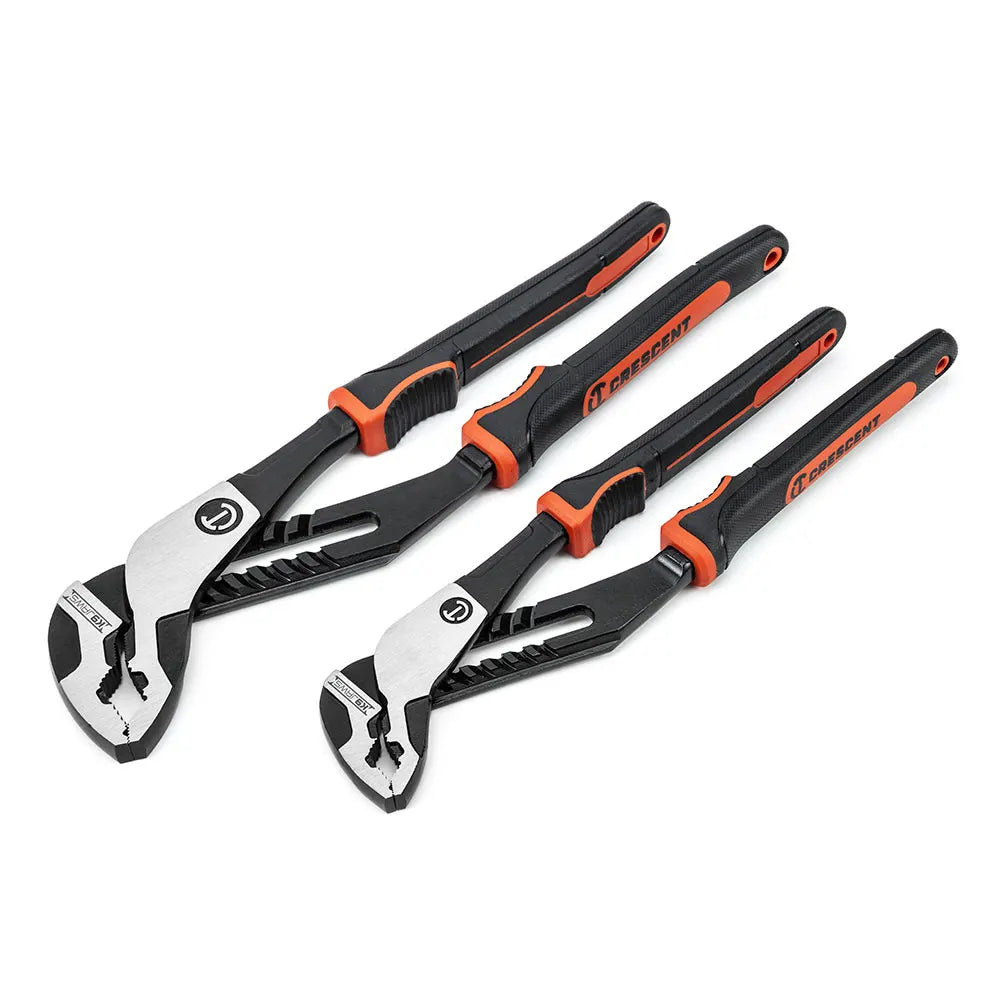 Crescent 2Pce Z2™ K9™ V-Jaw Dual Material Tongue and Groove Plier Set RTZ2CGVSET2
