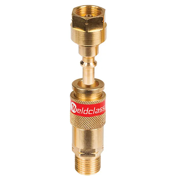 Quick-Coupler Gas Fuel Torch Mount (Acetylene/LPG) P4-TQCF by Weldclass