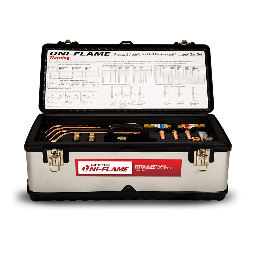 Unimig Gas Kit Oxygen & Acetylene Kkoxy1