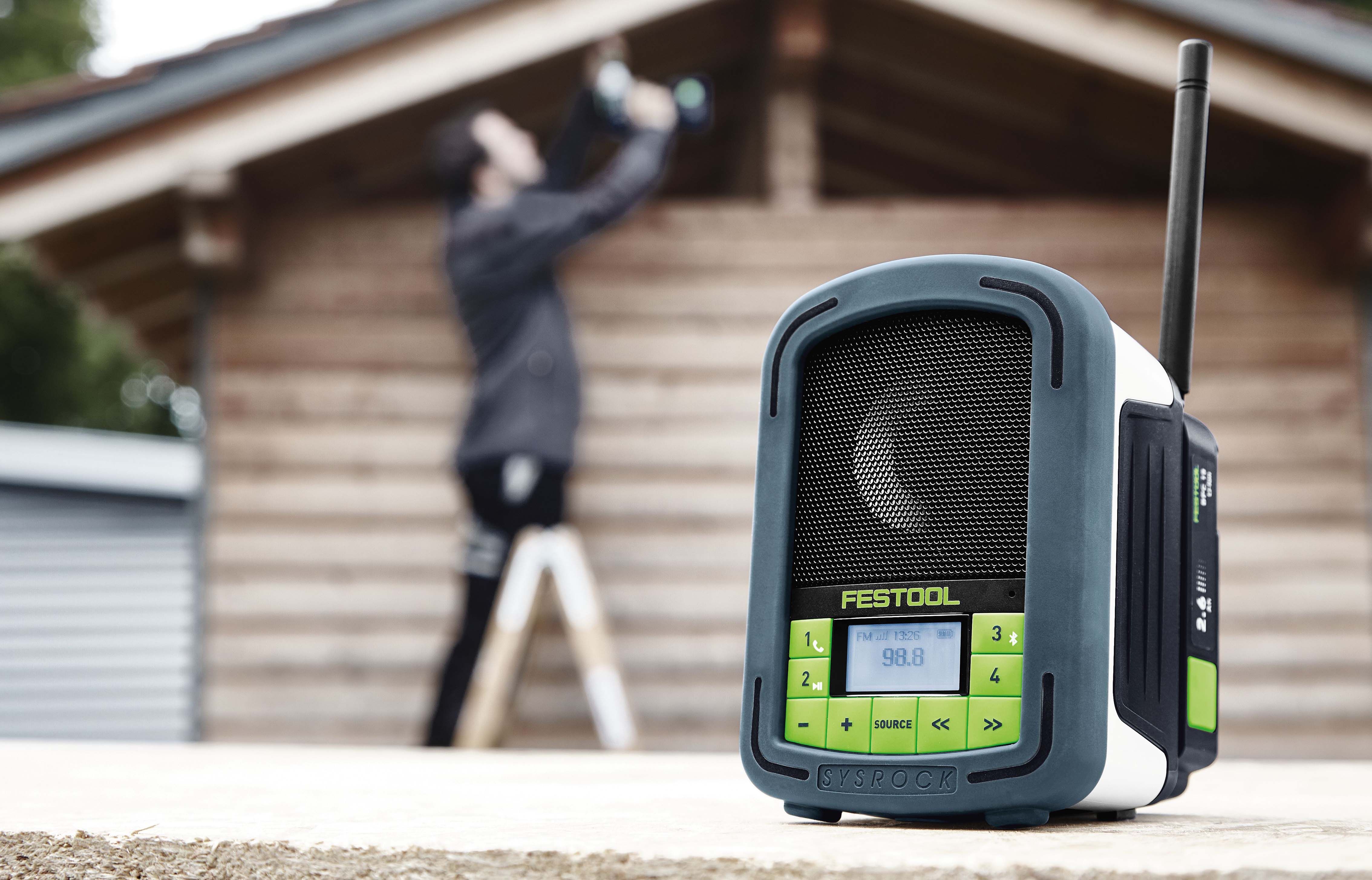 SYSRock Worksite Radio Bare (Tool Only) SYSROCKBR10 200186 by Festool