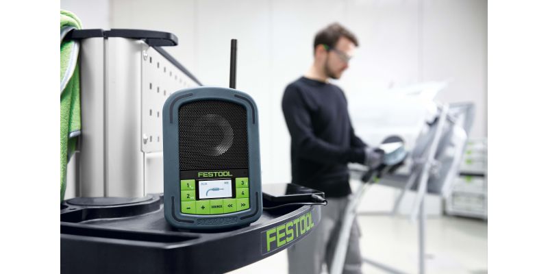 SYSRock Worksite Radio Bare (Tool Only) SYSROCKBR10 200186 by Festool