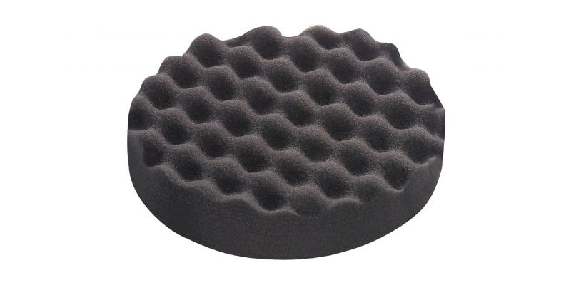 Extra Fine Polishing Sponge 80mm Black Honeycombed, 5 Pack - 493884 by Festool