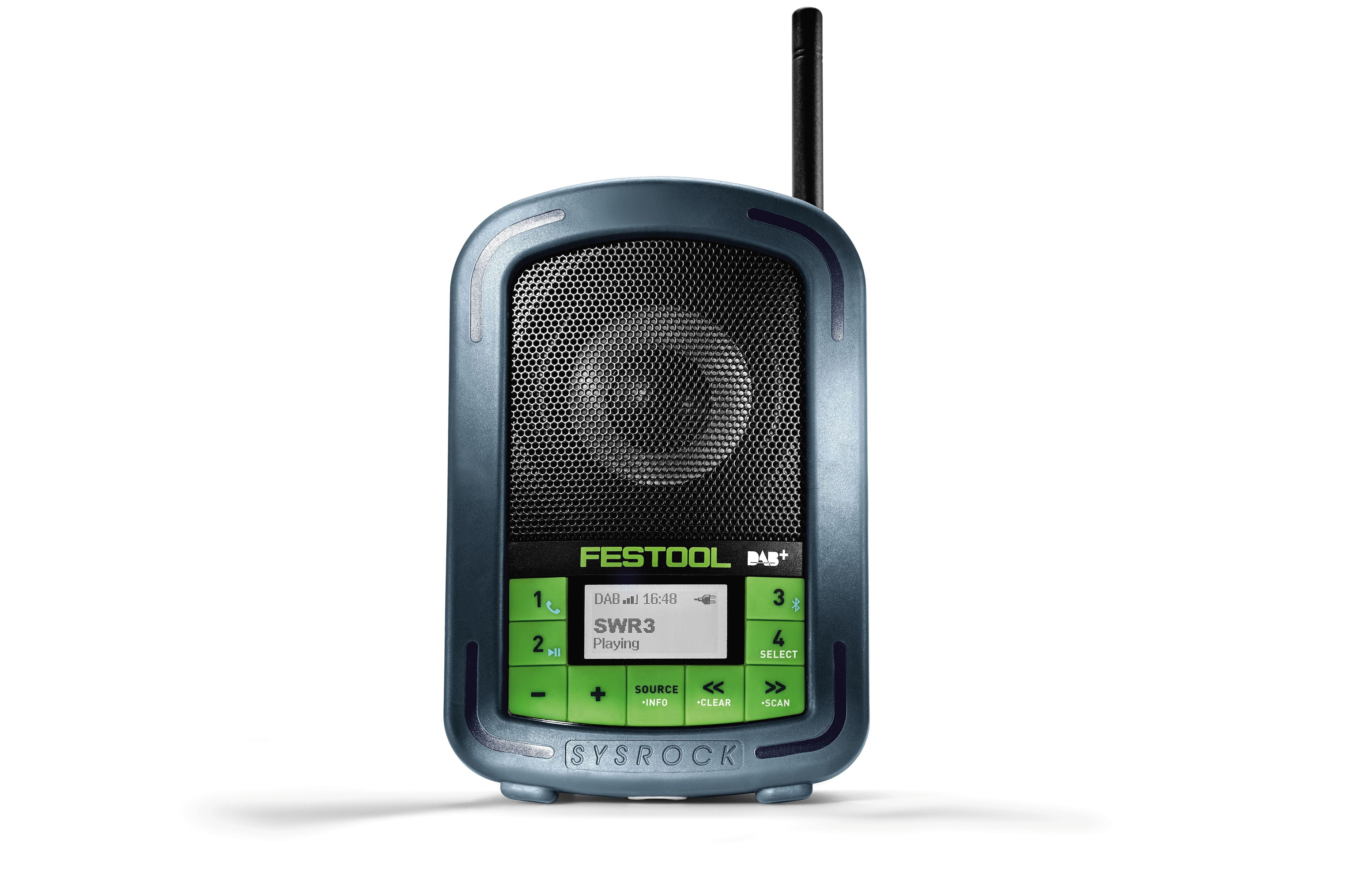 SYSRock Digital Worksite Radio SYSROCKBR10D 202113 by Festool