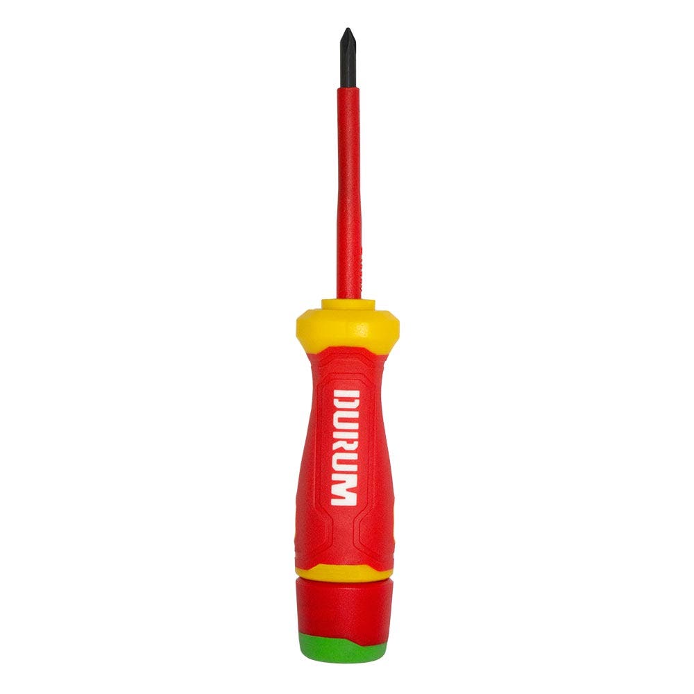 80mm 1000V VDE Phillips #1 Insulated Screwdriver - DB9804 by Durum