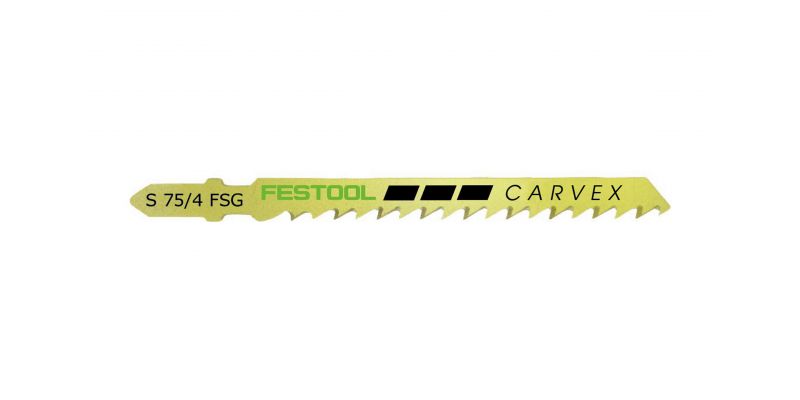 Straight Cut Jigsaw Blade S 75mm x 4mm FSG - 20 Pack - 204317 by Festool