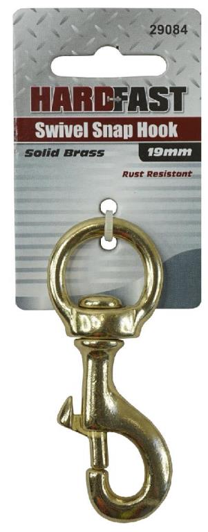 Medalist Brass Swivel Snap Hooks