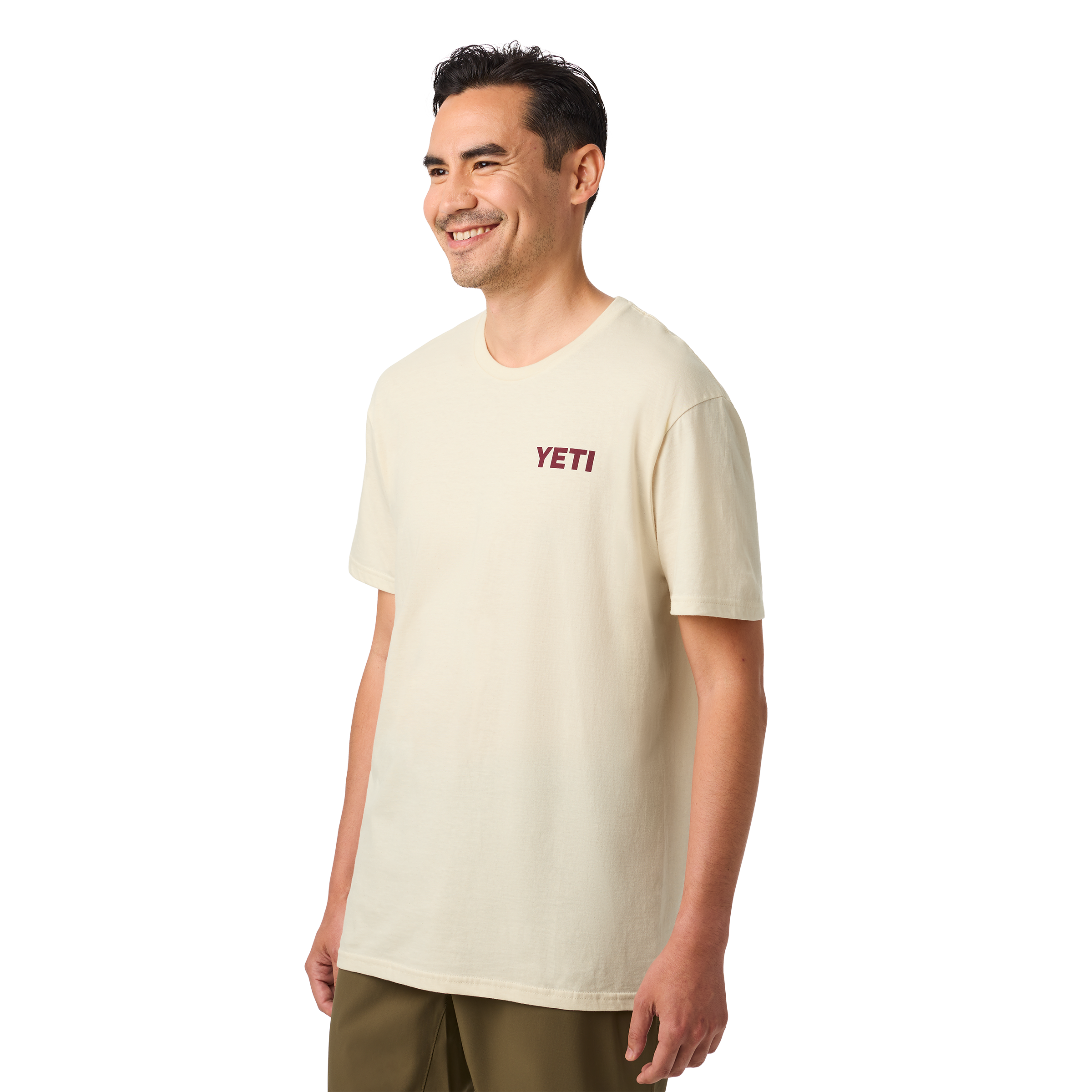 YETI Wild Vine Short Sleeve T-Shirt Natural 21023007437