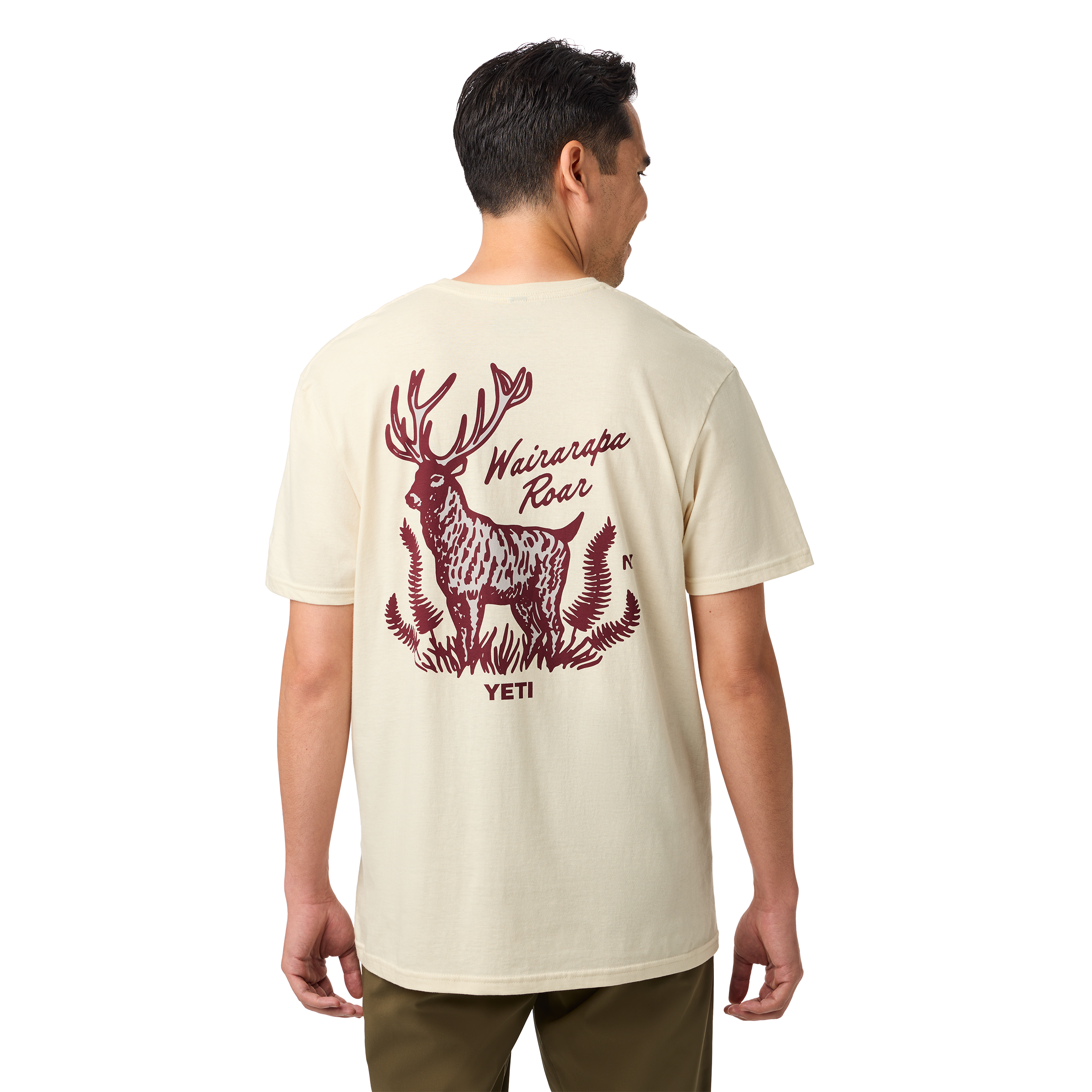 YETI Wild Vine Short Sleeve T-Shirt Natural 21023007437