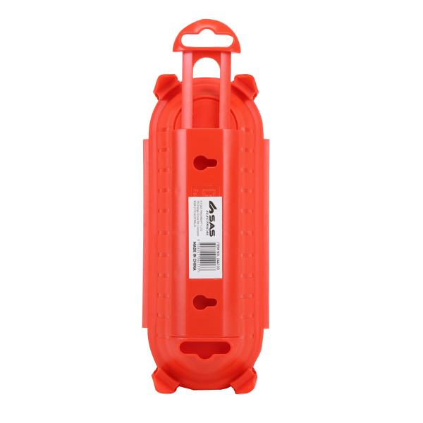 Mains Plug & Socket Protector Case Red IP44 Rated 210mm x 80mm by SAS