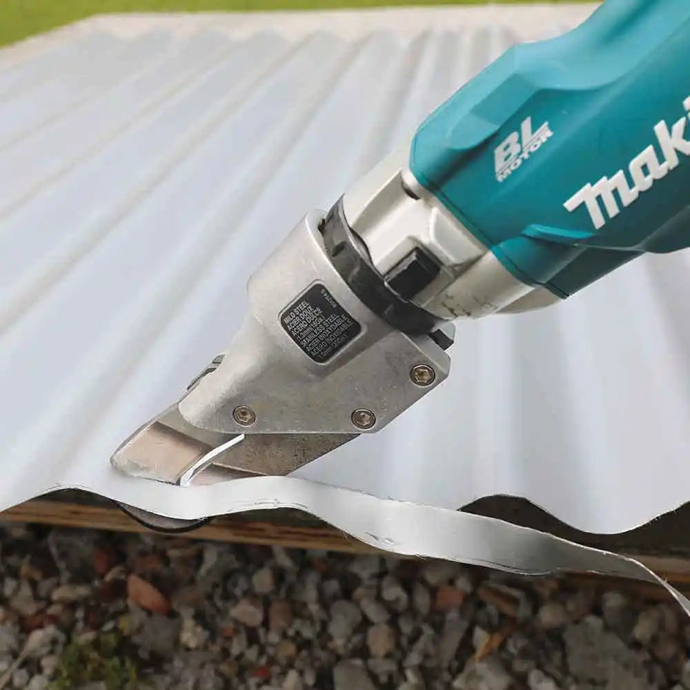 18V Brushless 1.3mm Offset Metal Shears - DJS132Z by Makita