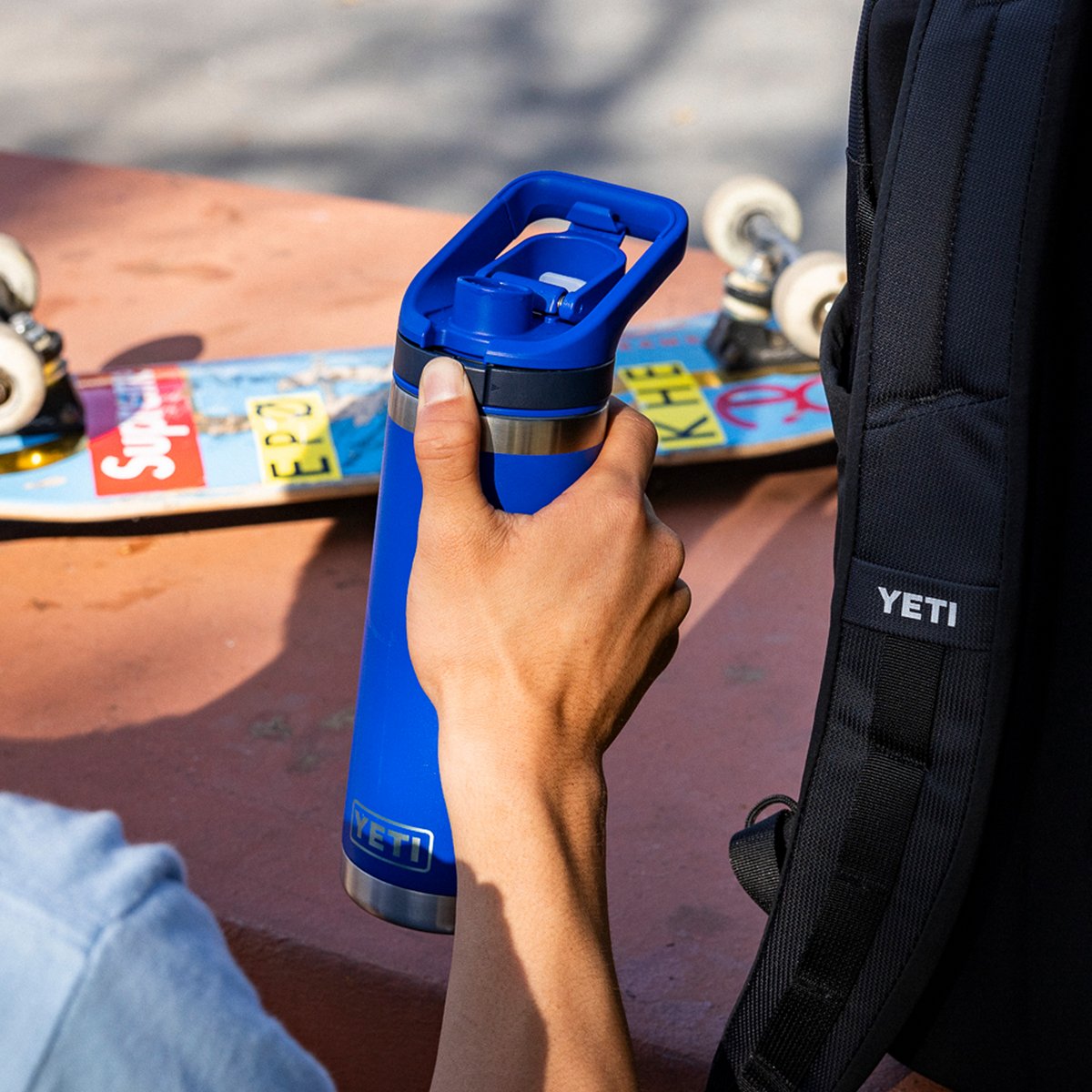 YETI Rambler® 18 oz Water Bottle With Flip Chug Cap