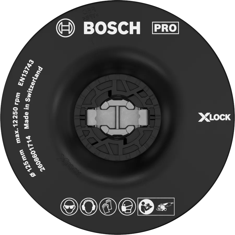 125mm Soft Backing Pad 2608601714 by Bosch