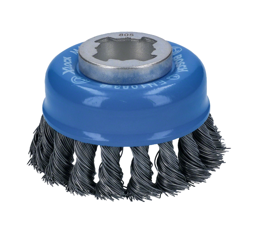 X-LOCK Wire Cup Brush Knotted 75mm Steel 2608620727