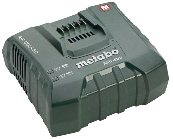 18V ASC Ultra Air Cooled Battery Charger 27265000 by Metabo