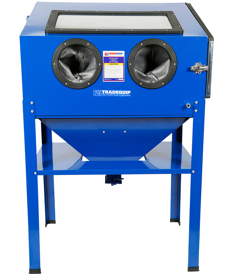 220L Floor Mounted Sand Blasting Cabinet 3051 by TradeQuip