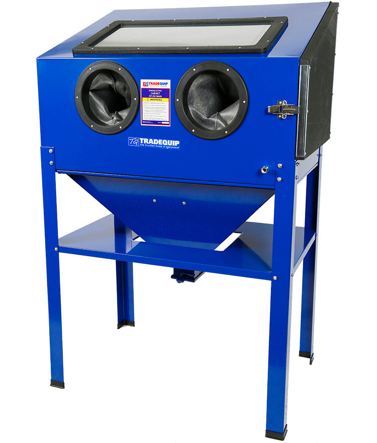 220L Floor Mounted Sand Blasting Cabinet 3051 by TradeQuip