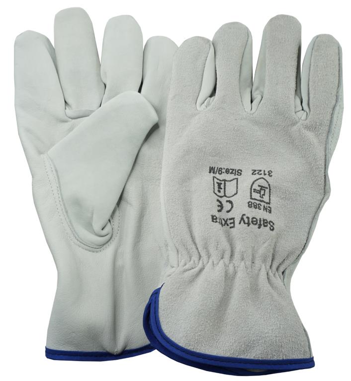 Split Leather Riggers Gloves by Safety Extra