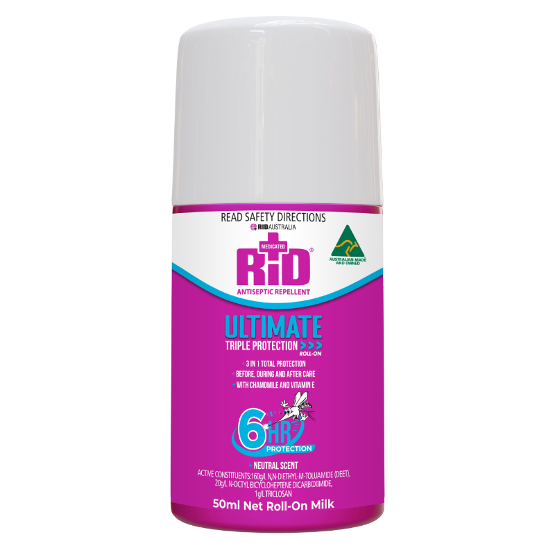 RID 50ml Ultimate Roll-On Antiseptic Insect Repellent 33218050