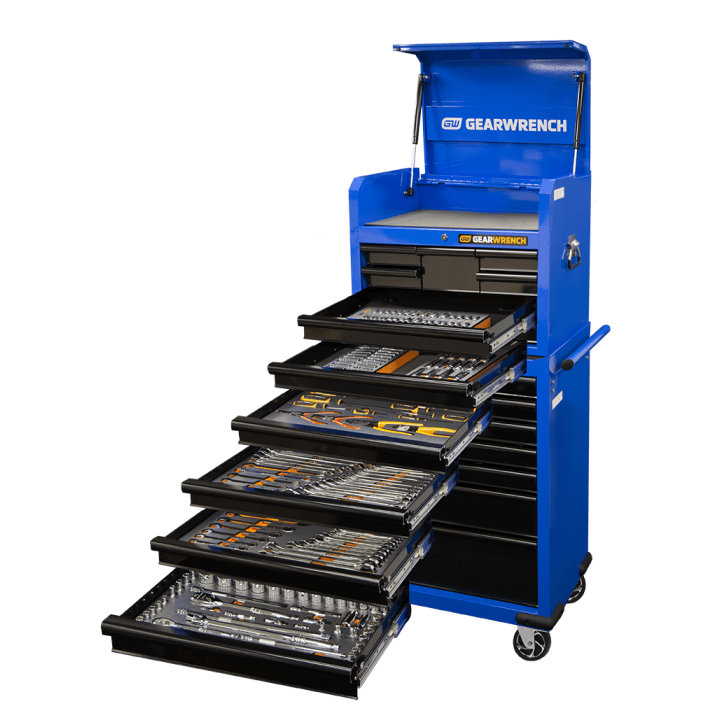 GEARWRENCH 234Pce Limited Edition 'Game Changer' Tool Chest + Trolley Workshop Kit (With Tools) 33333