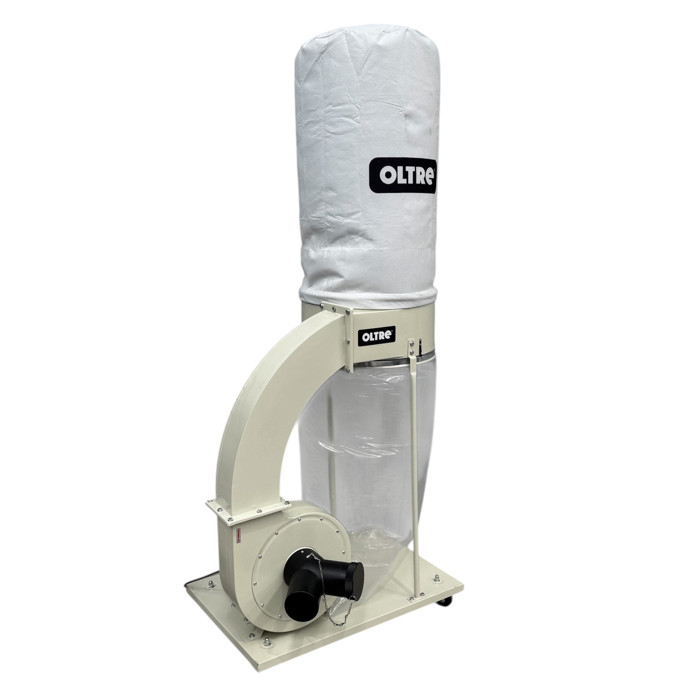 Dust Collector 240V 2HP 1 x Filter Element (Needle Felt Top Bag + Plastic Bottom Bag) OT-DC-1500 by Oltre