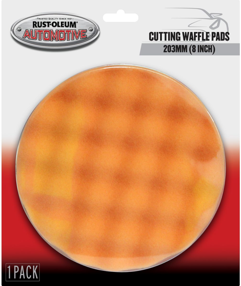 200mm (8") Polishing Waffle Pad 367674, 367675, 367676 by Rust-Oleum Automotive