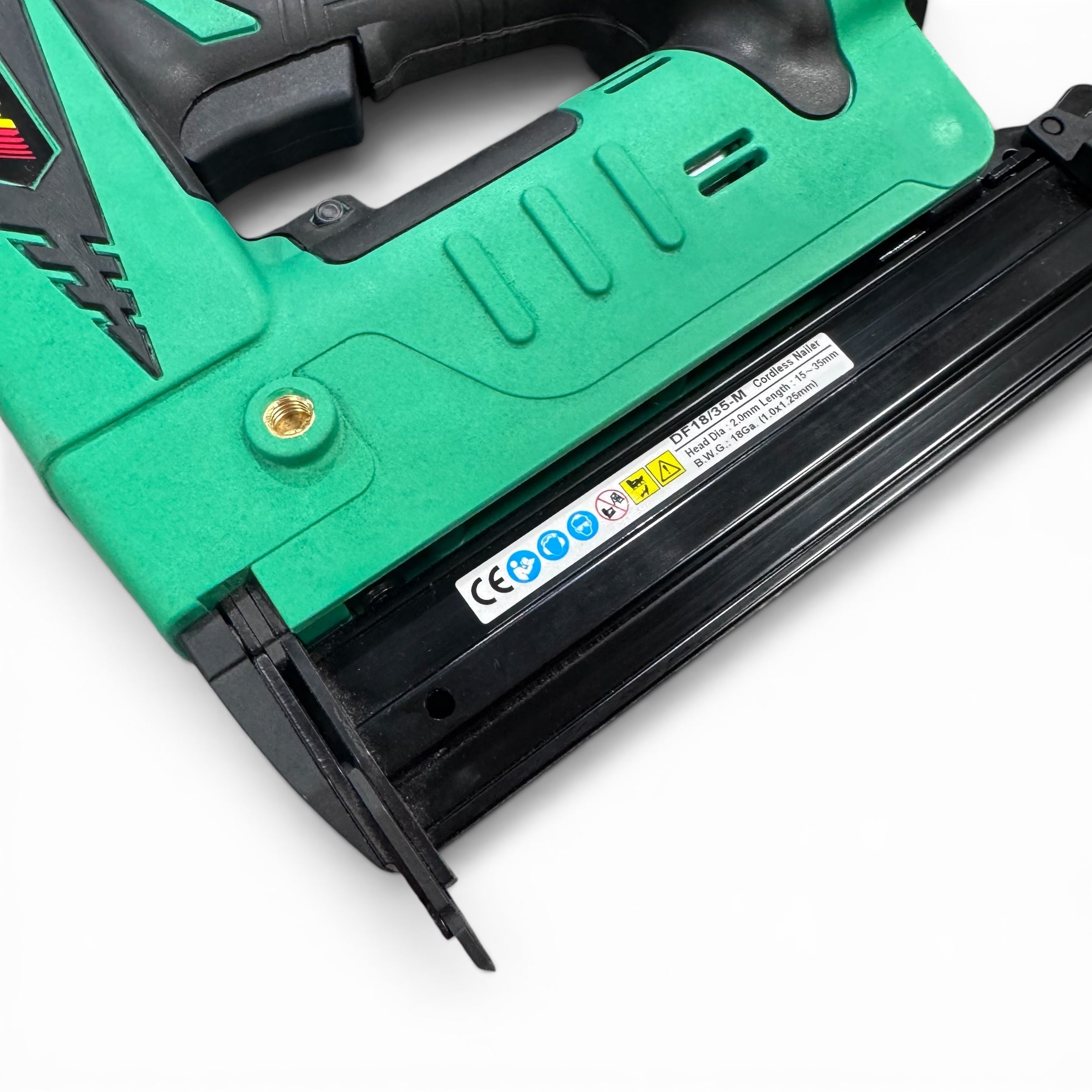 APlus DF18/35-M 18V 18 Gauge Cordless Brad Nailer Bare Tool | Makita 18V Battery Compatible