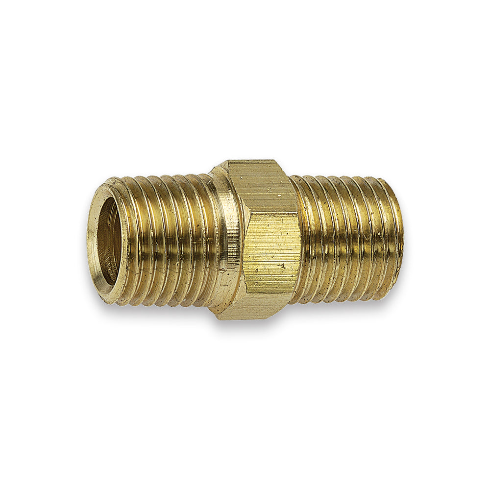Hexagon Nipples Brass Airline Fitting