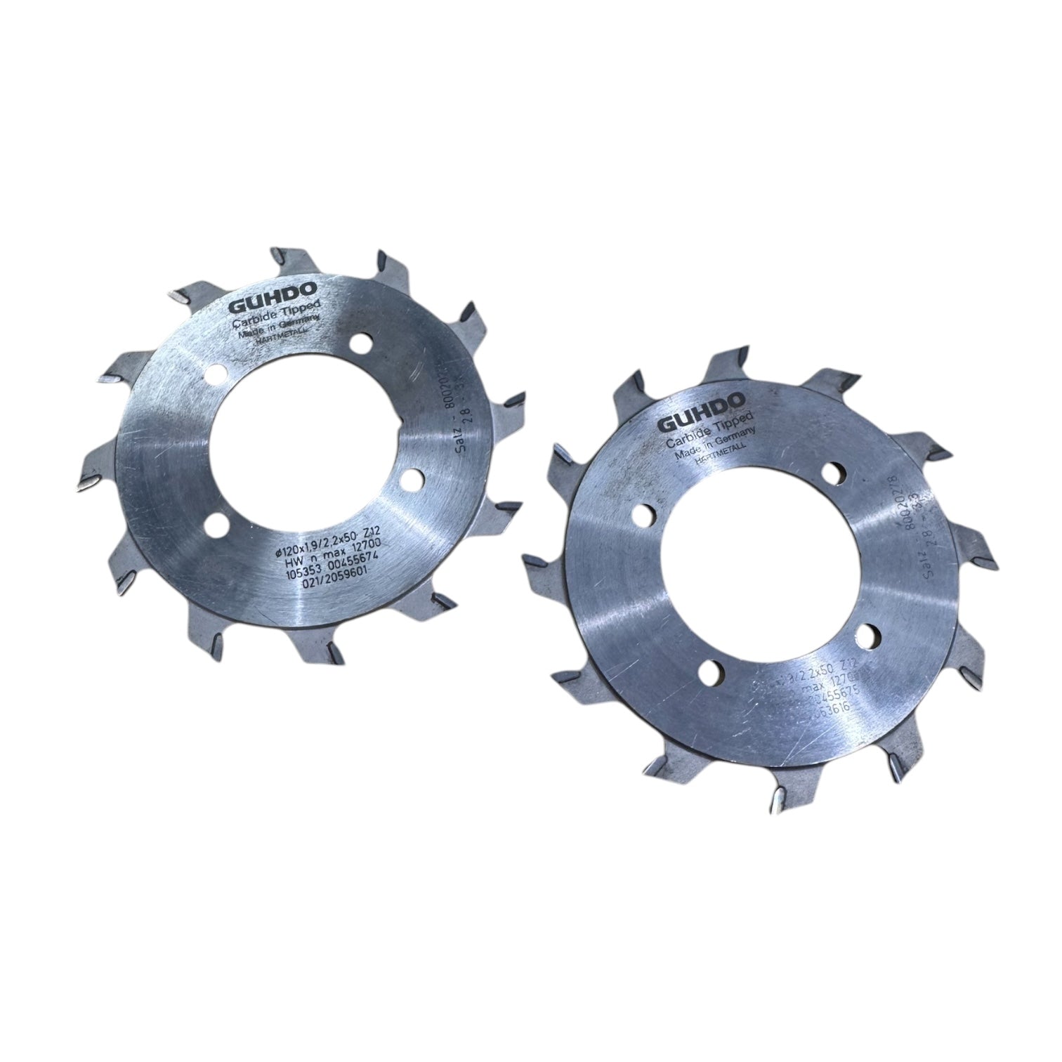 120mm x 50mm x 24TPI (12+12) Split Scribe Blade by Guhdo