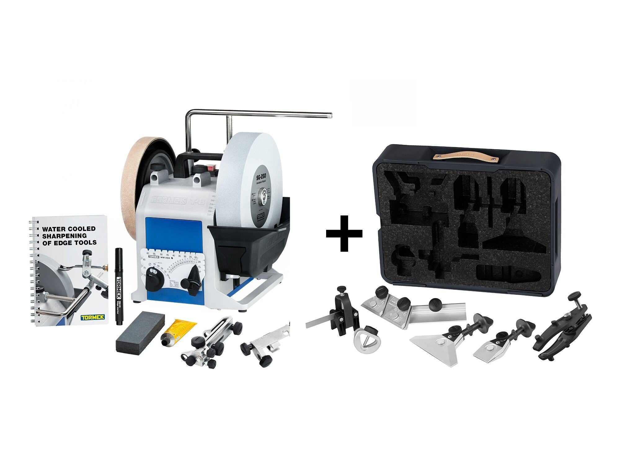 *Limited Edition* T-8 Water Cooled Sharpening System + HTK-906 Hand Tool Kit Bundle by Tormek