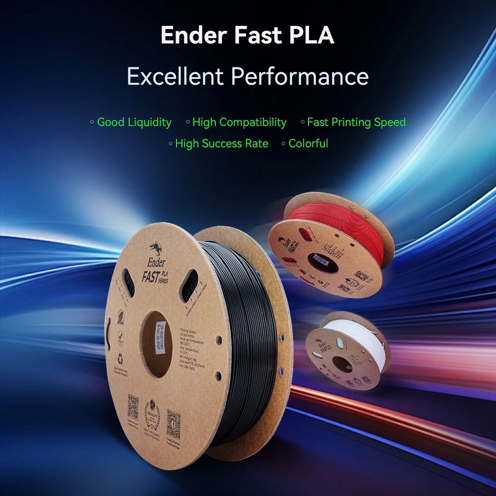 Creality Ender Fast 1.75mm PLA 3D Printing Filament 1.75mm 1kg