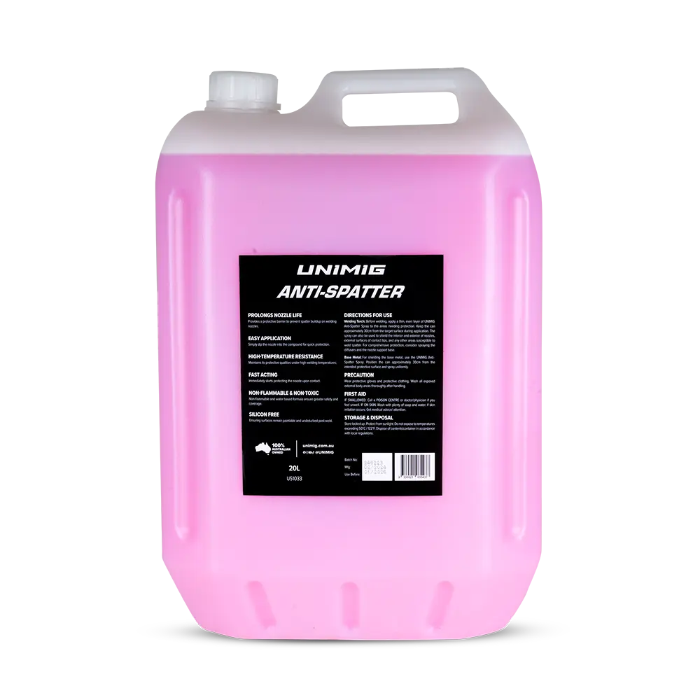 Unimig Anti Spatter Water Based 20L U51033