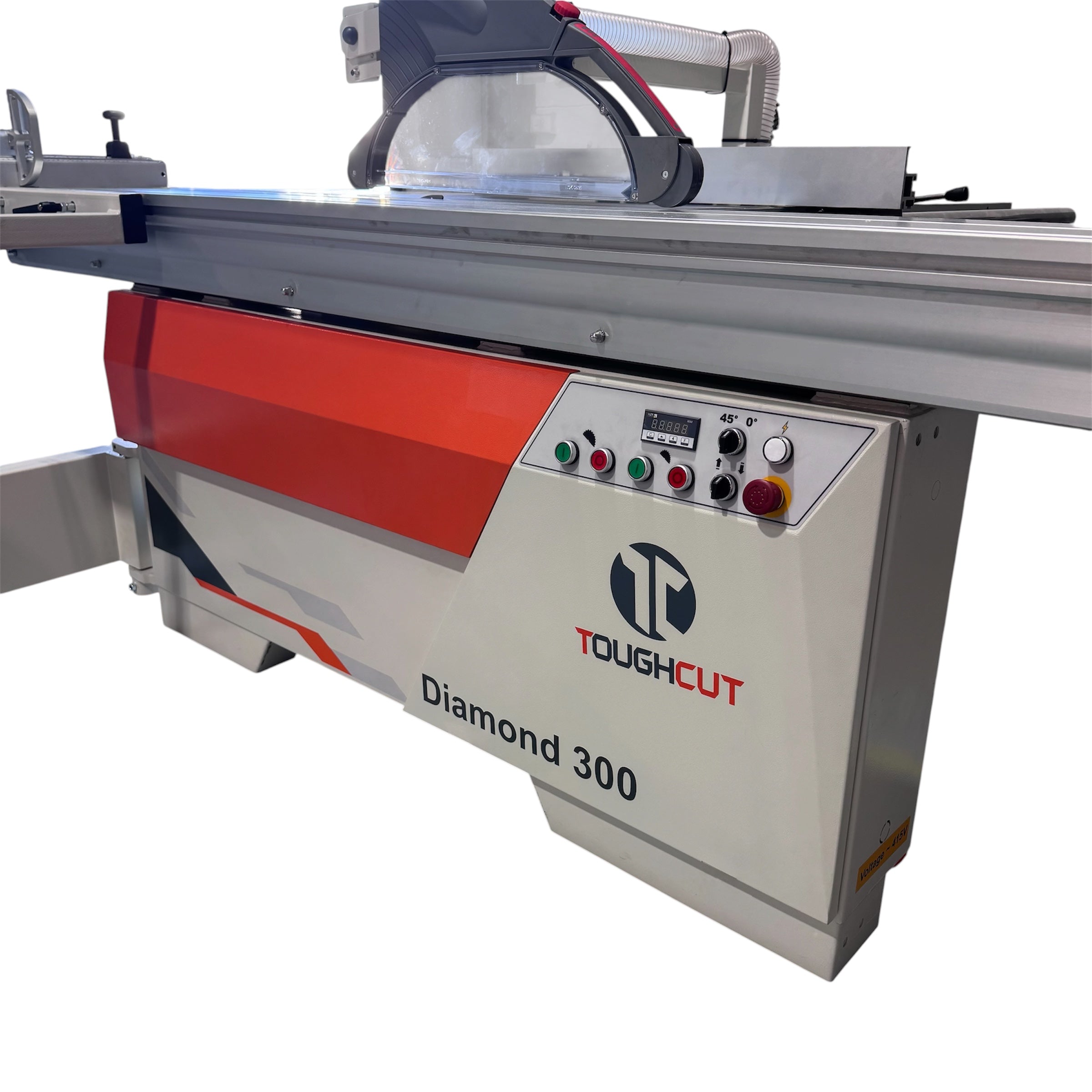 ToughCut 315mm (12") 3HP 2.6m Sliding Table Electric Rise / Fall & Tilt Panel Saw 240V Diamond 300