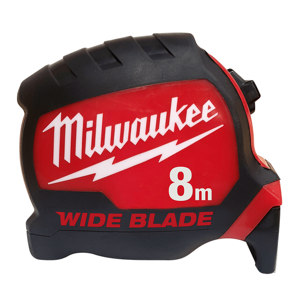 8m Wide Blade Horizontal Tape Measure 48220208H by Milwaukee