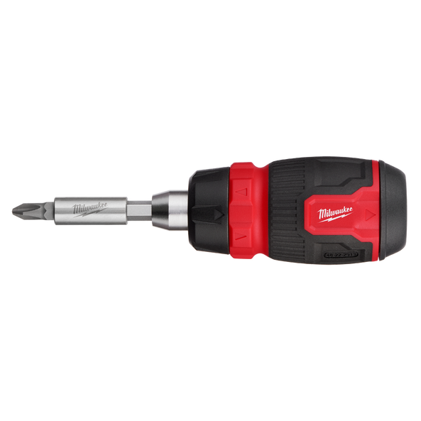8-IN-1 Ratcheting Compact Multi-Bit Screwdriver 48222913 by Milwaukee