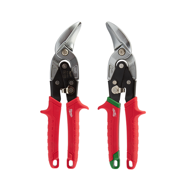 Milwaukee 2Pce Offset Aviation Snip Set 48224523