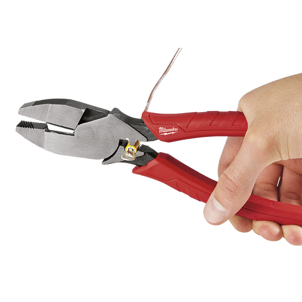 Milwaukee 228mm (9") High Leverage Lineman's Pliers w/ Crimper 48226100
