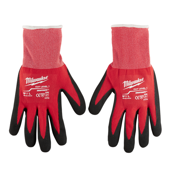 Cut 1(A) Nitrile Dipped Gloves by Milwaukee