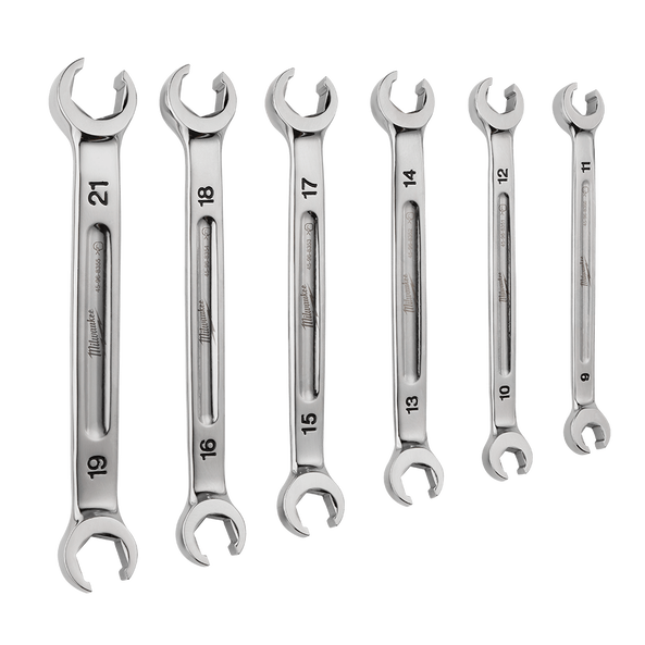 5Pce Metric Double End Flare Nut Wrench Set 48229471 by Milwaukee