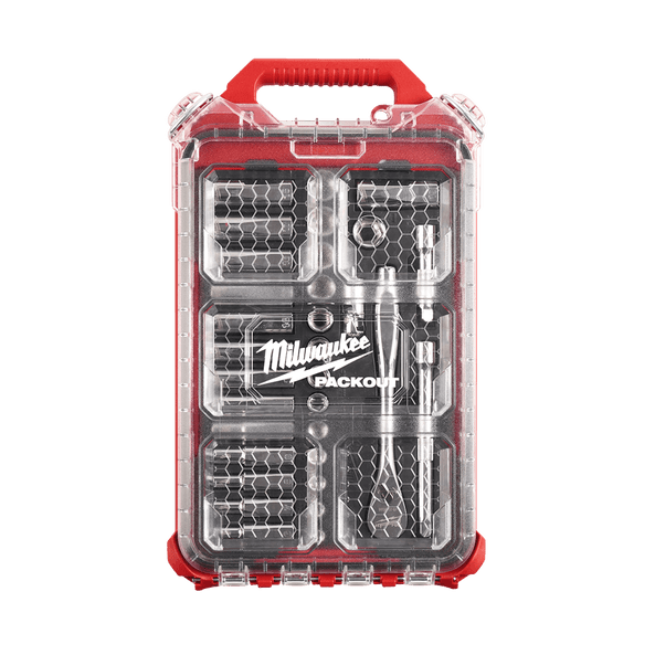 3/8" Drive 32 Piece Metric Ratchet and Socket Set With Packout™ 48229482 by Milwaukee