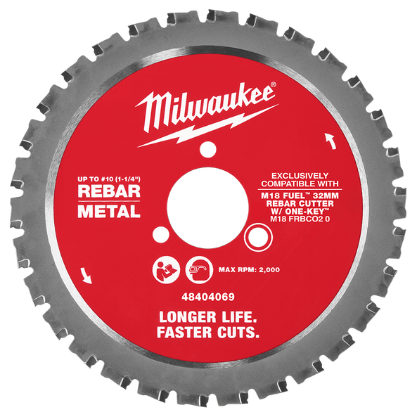 Milwaukee 137mm Rebar Cutting Blade 48404069
