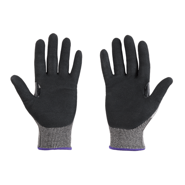 Cut F(7) High Dexterity Nitrile Dipped Gloves by Milwaukee