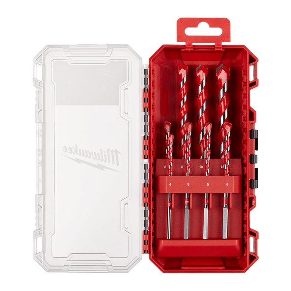 8Pce Masonry Hammer Drill Bit Set 49323561 by Milwaukee