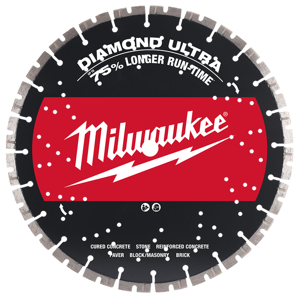 350mm (14") Diamond Ultra Segmented Blade 49937540 by Milwaukee