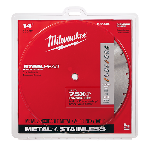 355mm (14") STEELHEAD™ Metal Diamond Cut-Off 49937840 by Milwaukee