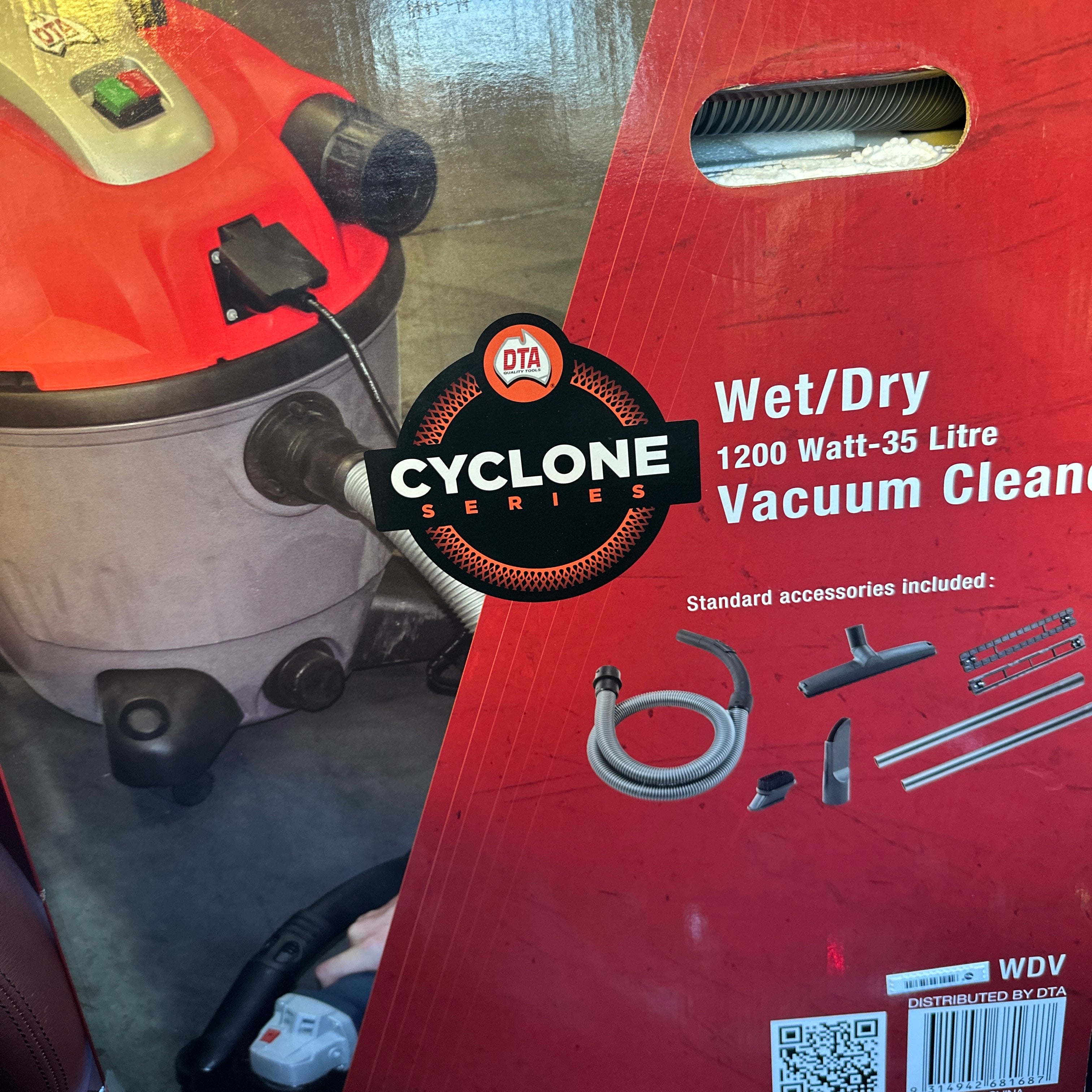 35L 1200W Wet + Dry Vacuum WDV by DTA
