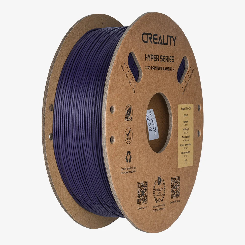 Creality Hyper PLA Carbon Fibre 3D Printing Filament 1.75mm 1kg