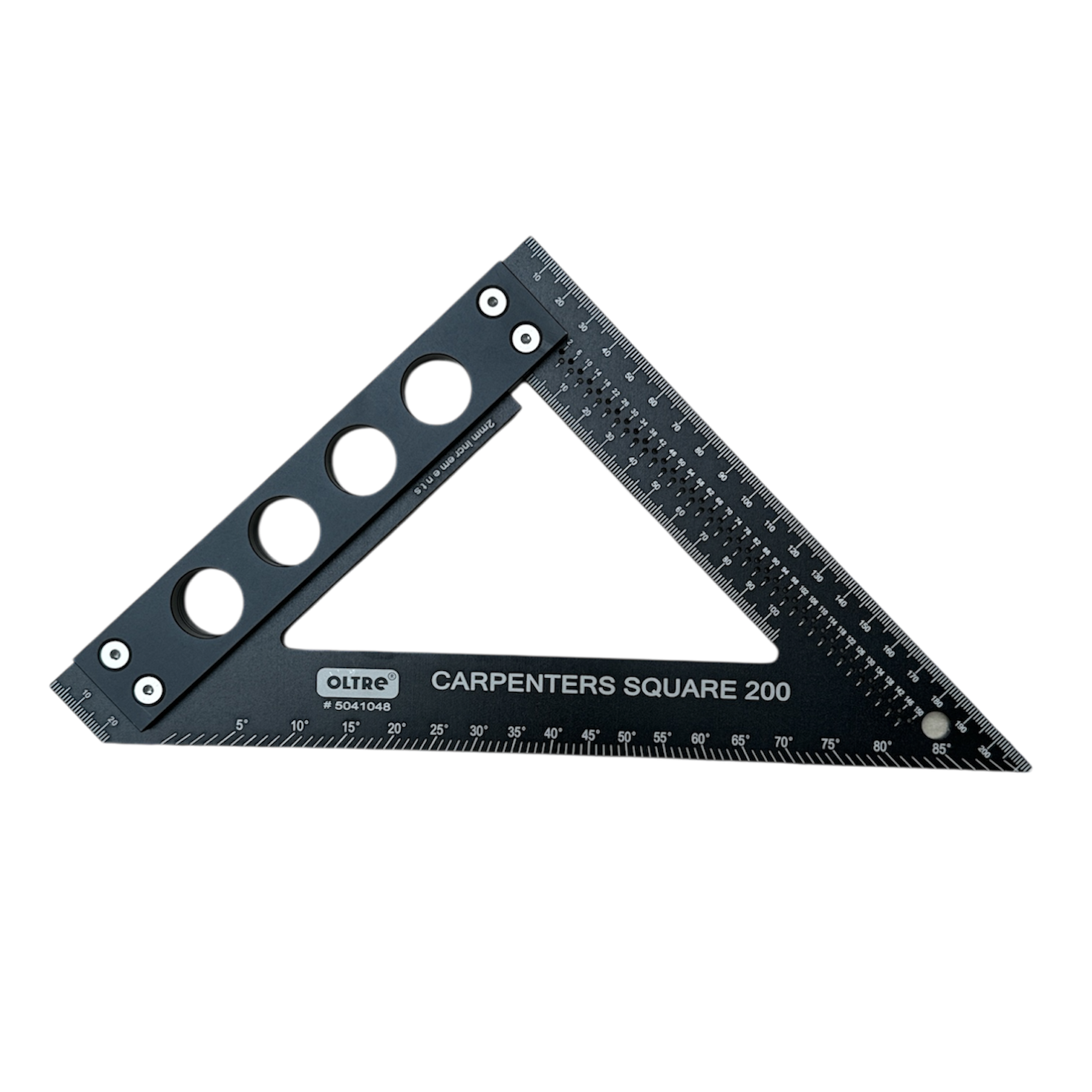 Oltre Aluminium Carpenter Triangle Square 200mm OT-HT-CS-AM