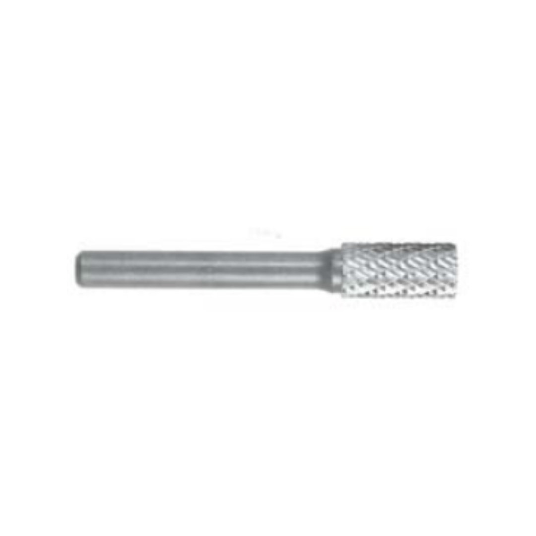 Carbide Burrs (Cylinder Without End Cut), 1/8" Shank, Double Cut - 1240D-8 by Garryson