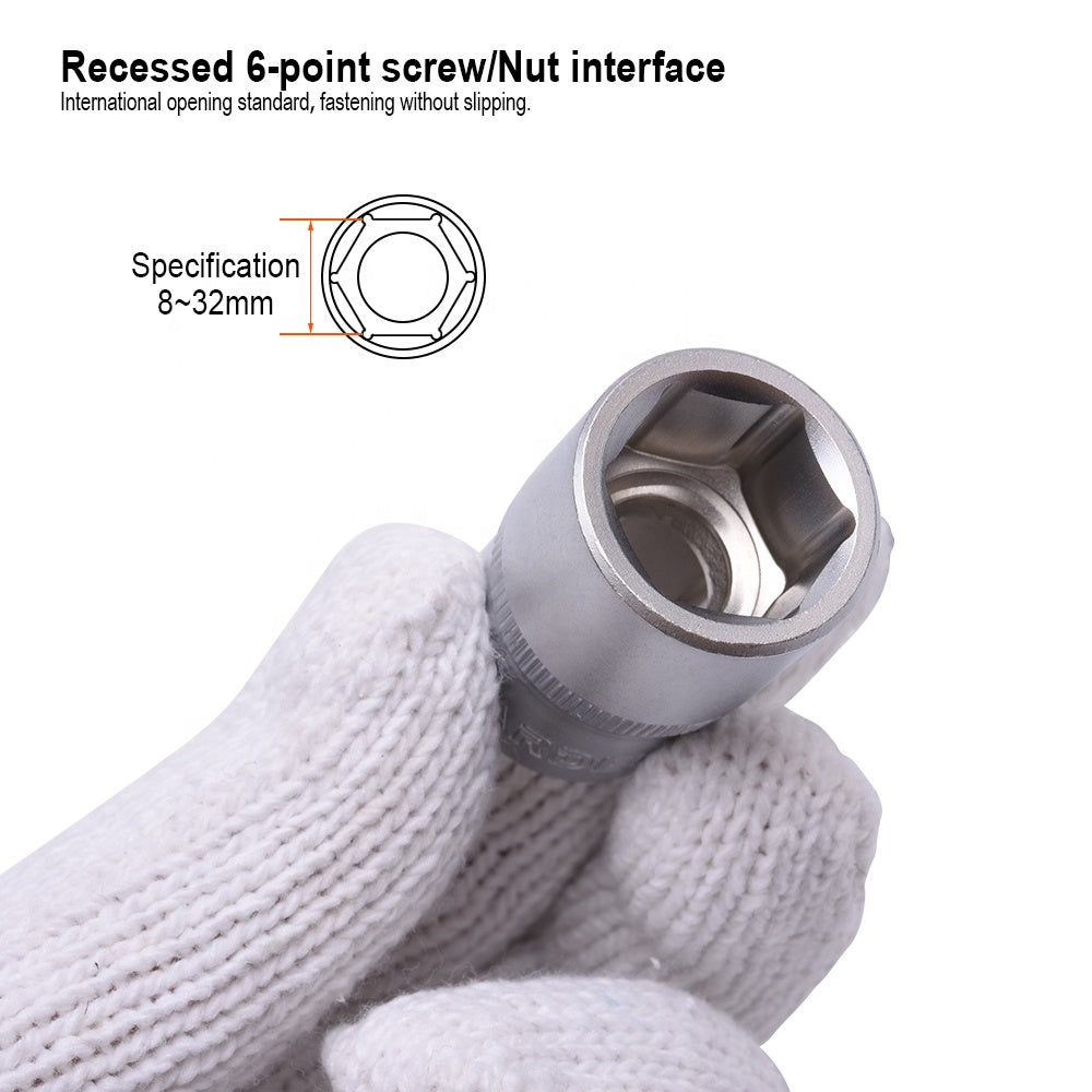 Harden 1/2" x 27mm Pro Hexagon Socket 535527